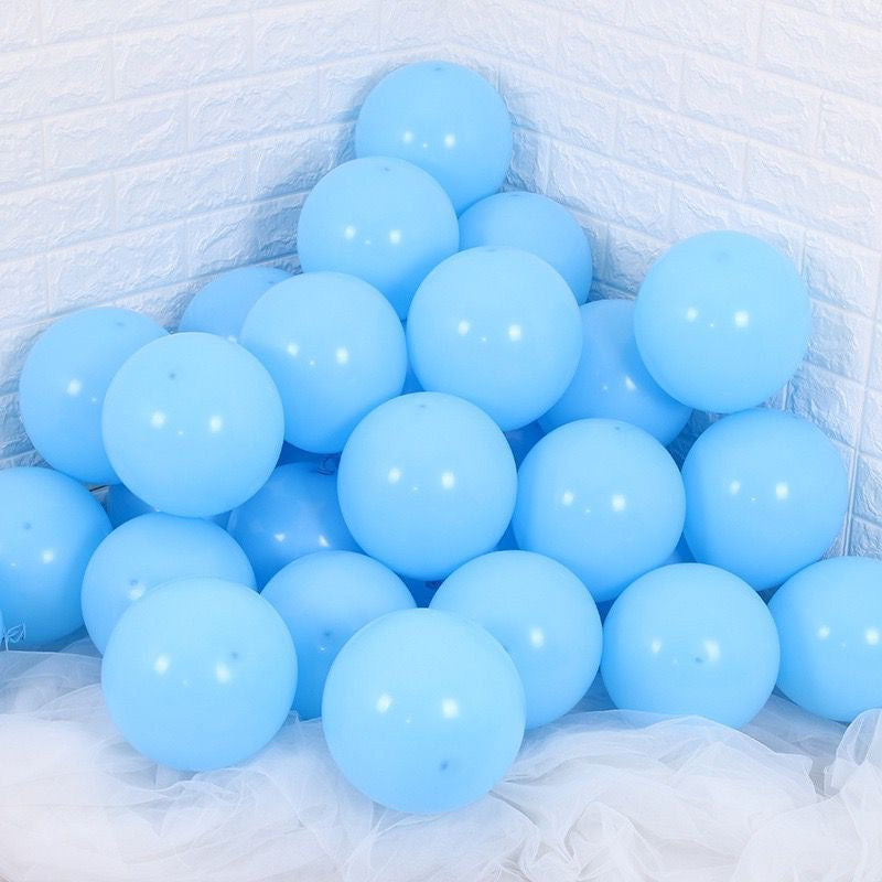 雷根糖系列-藍色派對氣球
