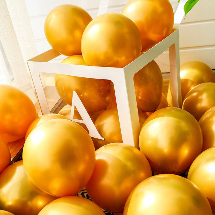 雷根糖系列-金屬色氣球(較不透光)