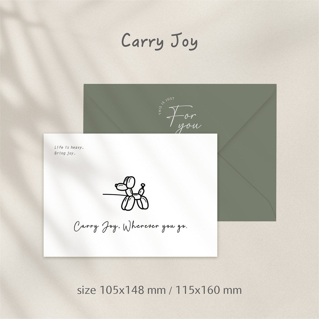 日常手繪卡片 | Carry Joy