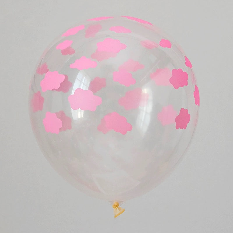 翻糖系列-Baby雲朵氣球 寶寶雲朵氣球 印刷氣球