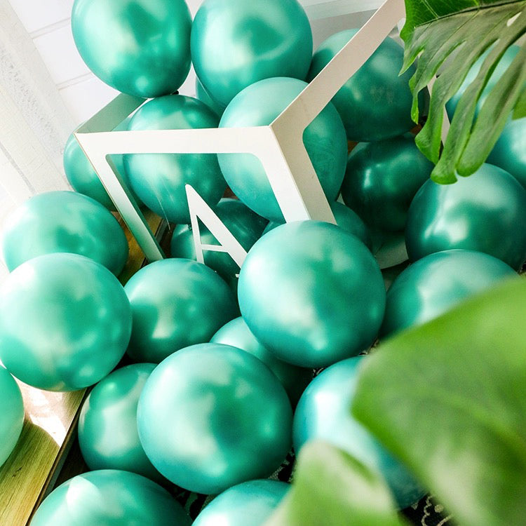 雷根糖系列-金屬色氣球(較不透光)