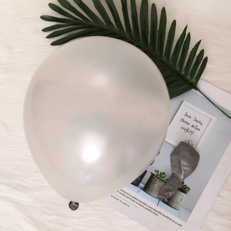 雷根糖系列-珍珠色氣球(透光性強)