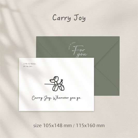 日常手繪卡片 | Carry Joy